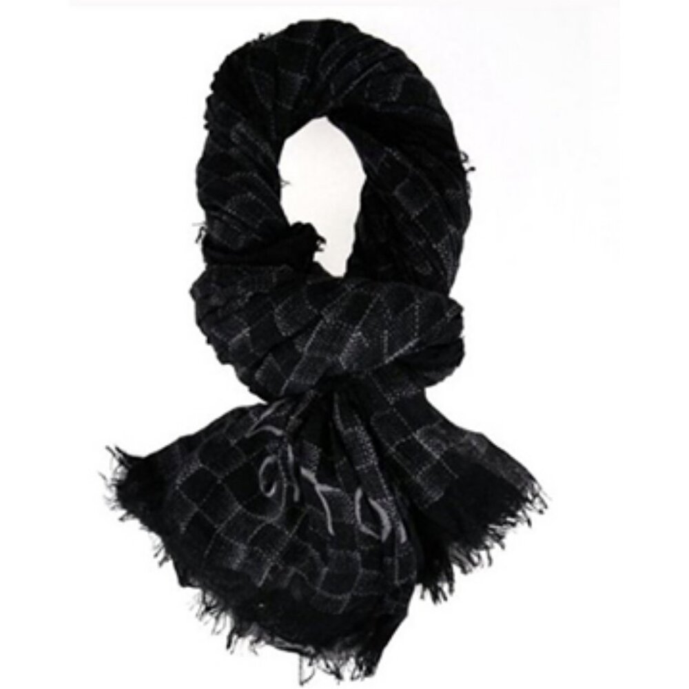 Louis Vuitton Silk & Cashmere Etole Damier Oversized Scarf 80" x 54" - Picture 2 of 9